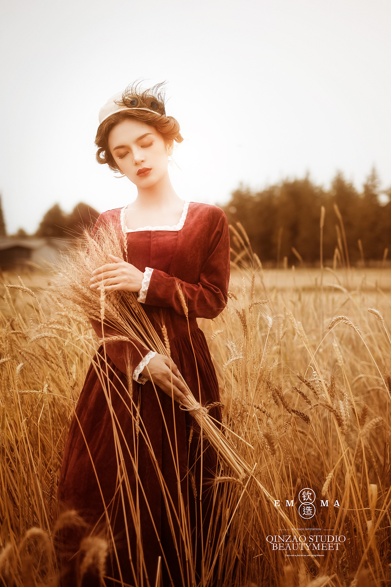 麦田姑娘（图ZMjA4NzAzMDQ0） - 人像摄影 - 站酷设计师钦钦子Emma原创素材 - 站酷ZCOOL