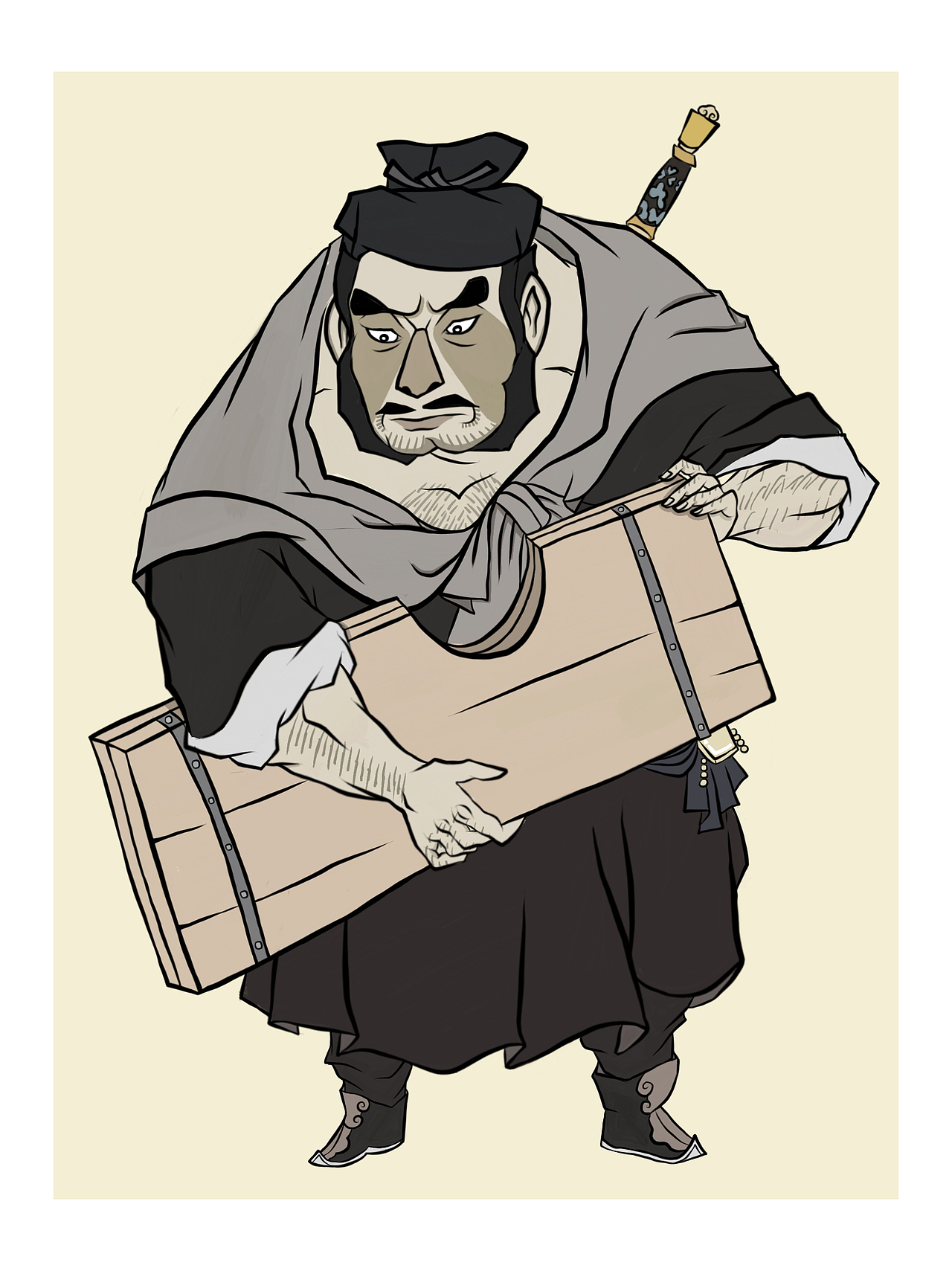 指绘|仿戴敦邦水浒人物 (三)