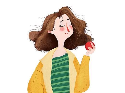 欧美风格插画