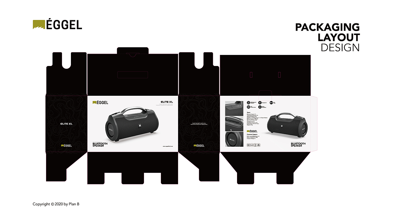 Plan.B | Elite XL Package 便携蓝牙音箱包装（图ZMjM1NDQxMDYw） - 包装 - 站酷设计师PlanB设计原创素材 - 站酷ZCOOL