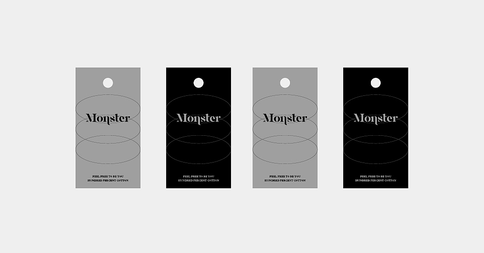 Monster服装品牌（图ZMjUyNTMyMzg0） - 品牌 - 站酷设计师东临Dolin原创素材 - 站酷ZCOOL