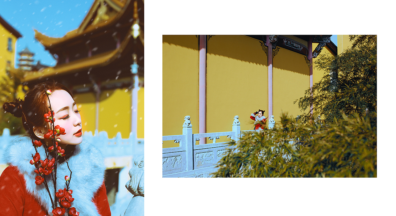 箫声咽,秦娥梦断秦楼月~ 回南京带子旋尝试一次中国风