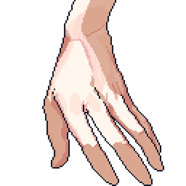 pixel hand practice