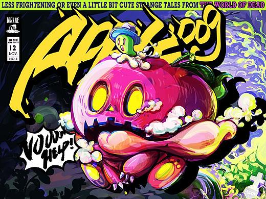 APPLE DOG——插画——REBORN（重生）