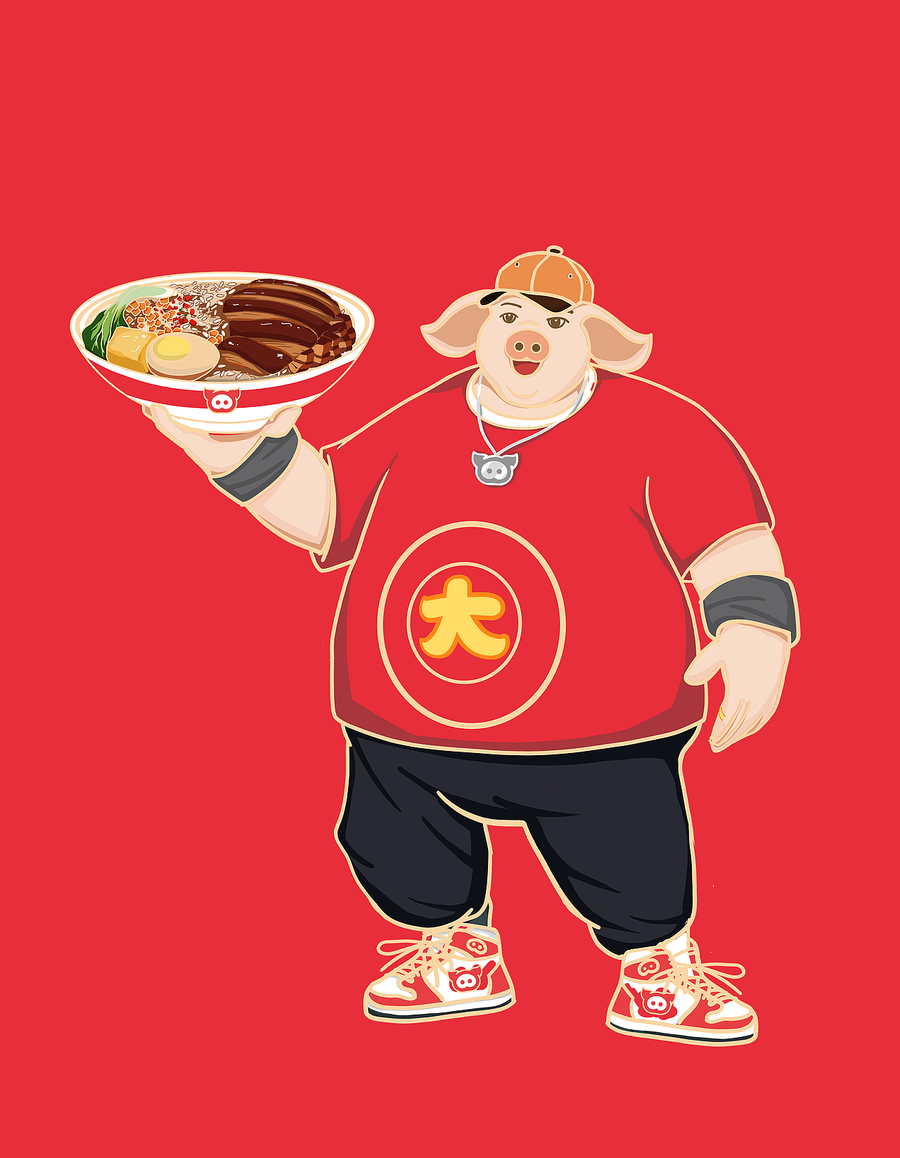 胖大碗-猪脚饭 ip