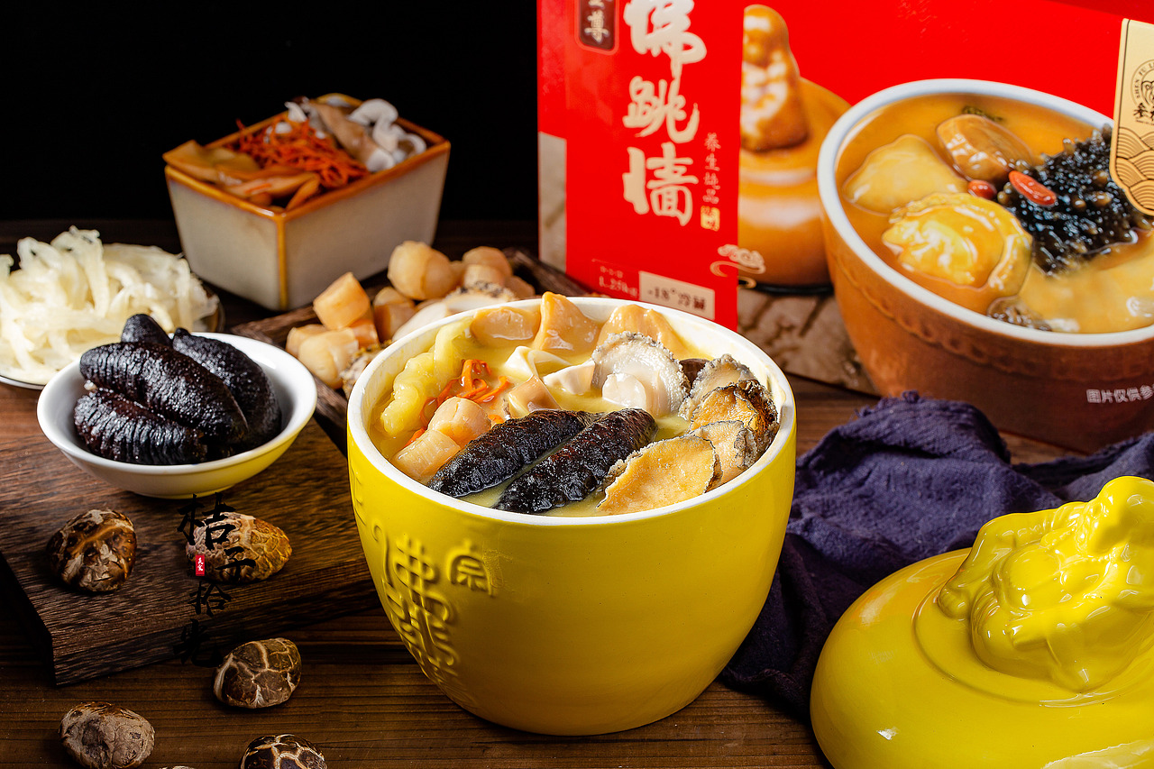 美食摄影福建名菜佛跳墙