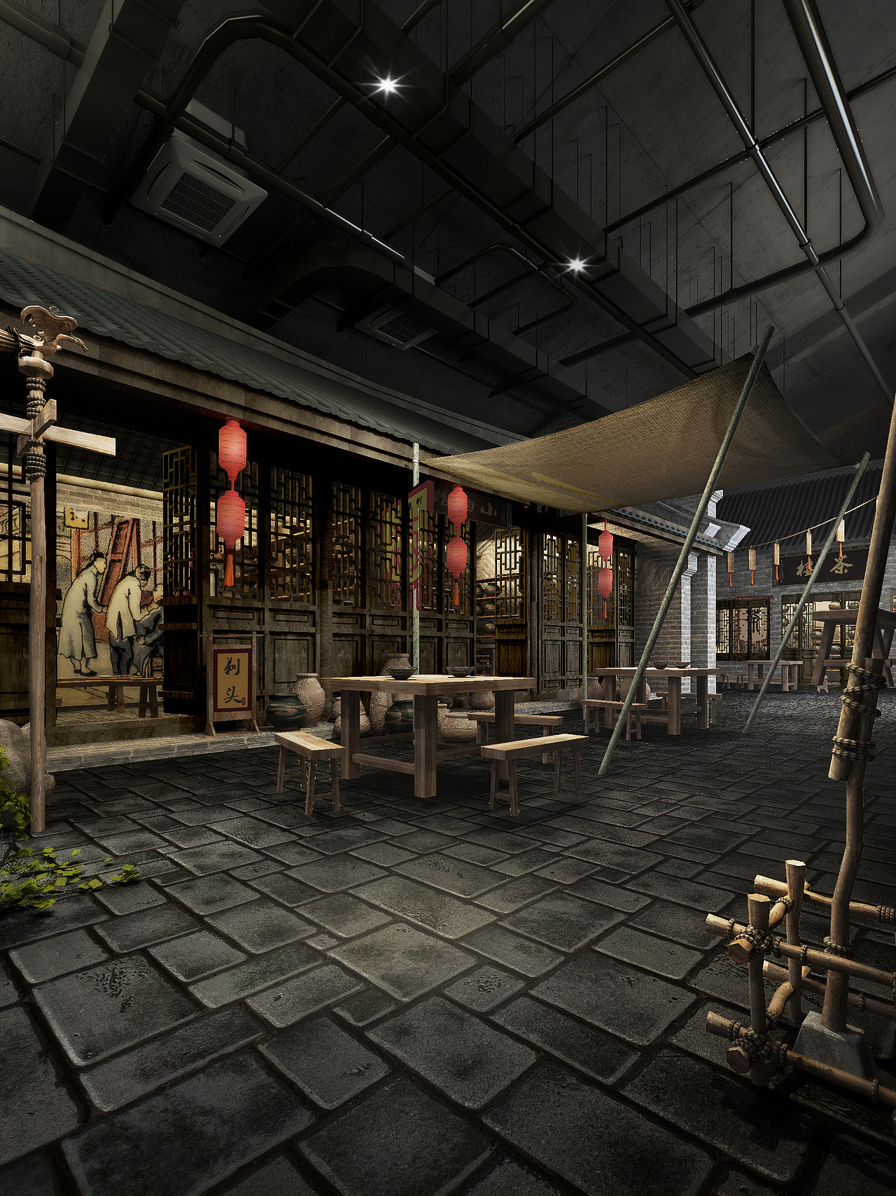 民俗博物馆（图ZMTA2MTkxMTc2） - 家装设计 - 站酷设计师ALEXCHENHUHU原创素材 - 站酷ZCOOL