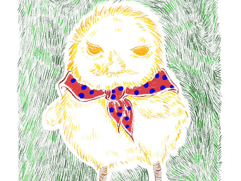 关于一只奶黄小鸡🐥