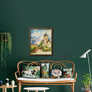 原创水彩风景四季系列（图ZMTI0NjU0MzQ4） - 商业插画 - 站酷设计师hbjoan原创素材 - 站酷ZCOOL