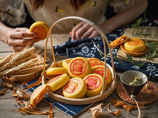 月饼（个人主页-ZNTQ1OTUwMTI=） - 美食摄影 - 站酷设计师陈雅芳原创素材 - 站酷ZCOOL