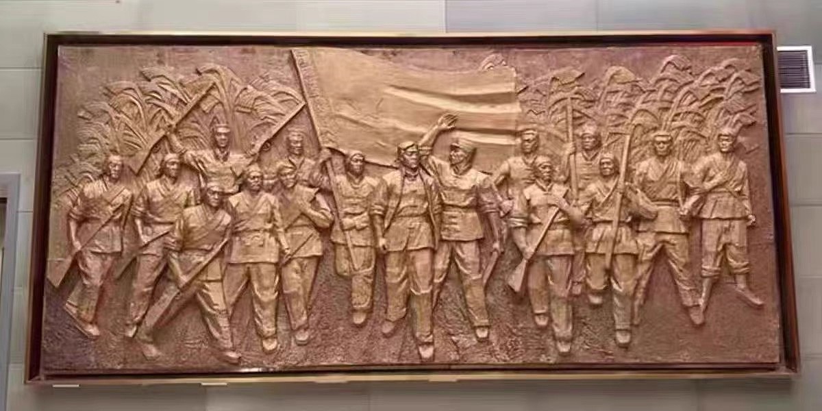 抗战革命陈列馆浮雕设计公司