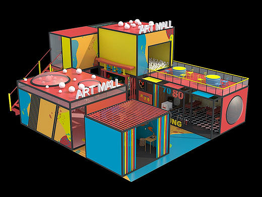 福州融侨中心美陈