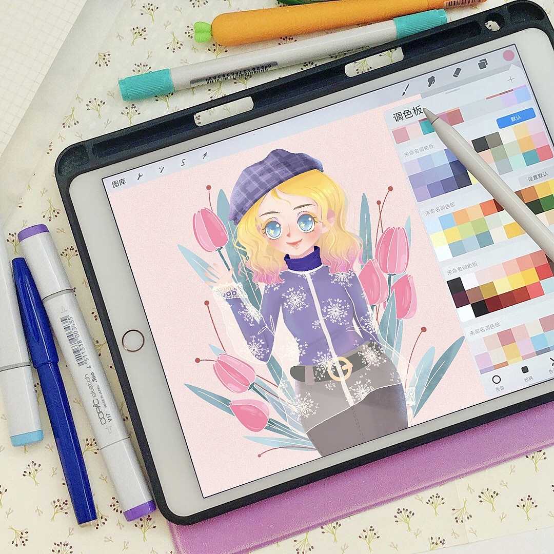 甜恬往期插画小总结