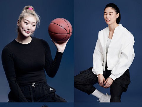 拍到了！爱笑的篮球姑娘 ⛹🏻‍♀️