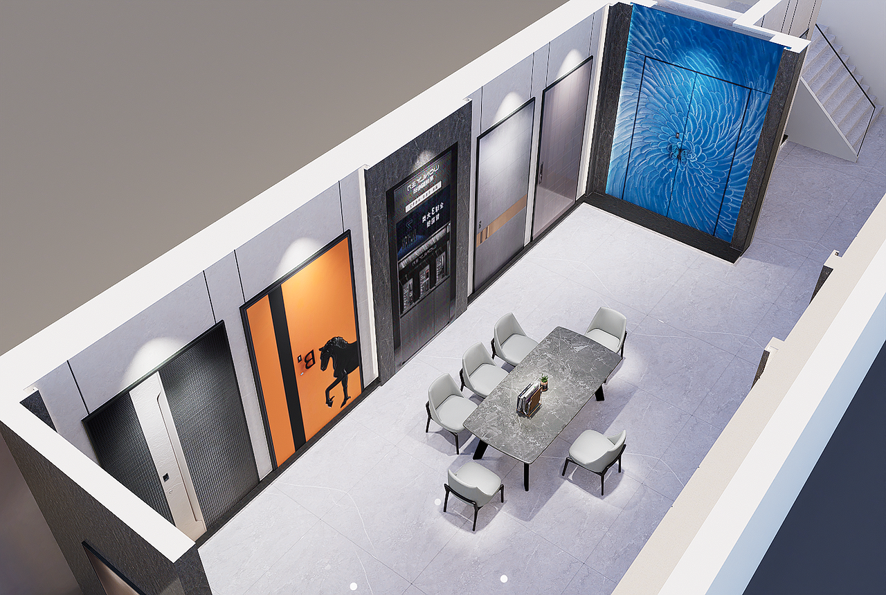 门店室内空间效果