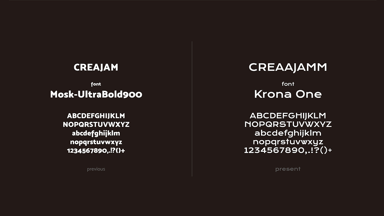 品牌升级 ｜ CREAAJAMM