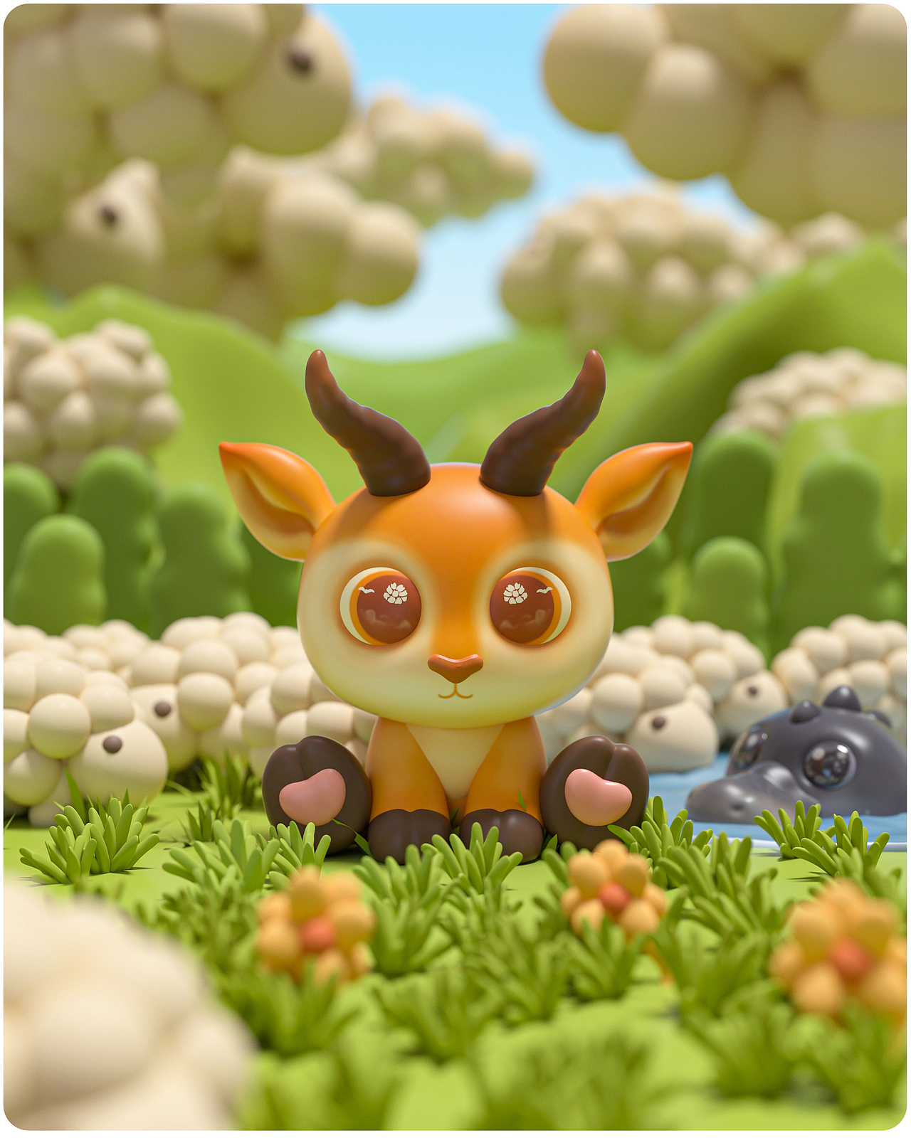 【邻家动物】| 本土动物系列潮玩IP盲盒（图ZMzIyODkxNzg4） - 其他三维 - 站酷设计师黑兔的学习日记原创素材 - 站酷ZCOOL