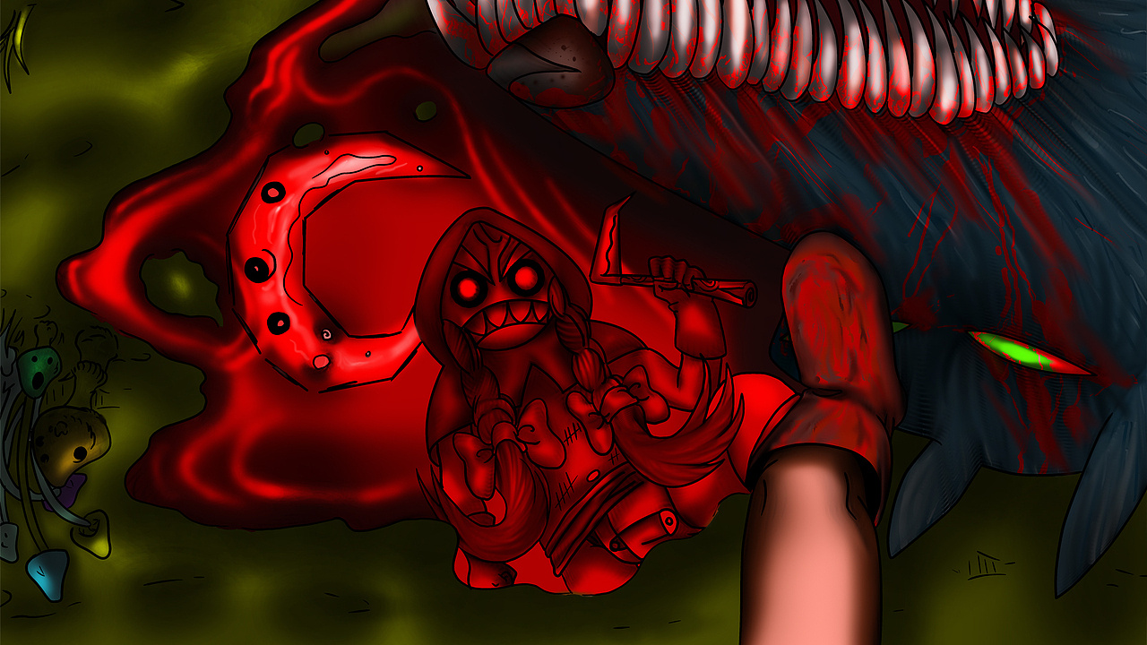 大红帽与小灰狼（图ZMzcwNzA3Ng==） - 概念设定 - 站酷设计师正义原创素材 - 站酷ZCOOL