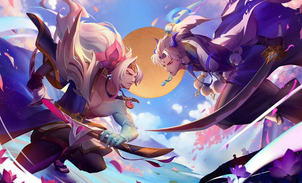 对决（图ZMjE5MjkzMzE2） - 游戏原画 - 站酷设计师小盐疤原创素材 - 站酷ZCOOL