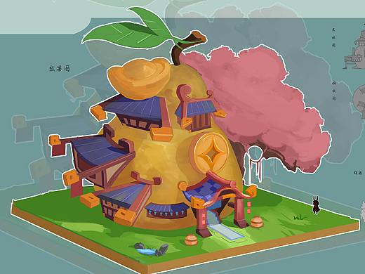 場景概念設(shè)計(jì)（個(gè)人主頁-ZMjg0OTk2Njg=） - 游戲原畫 - 站酷設(shè)計(jì)師CyuW原創(chuàng)素材 - 站酷ZCOOL