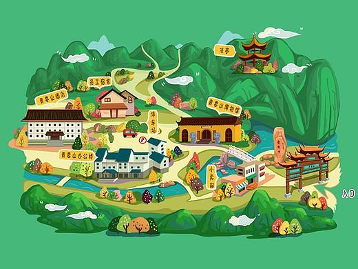 手绘地图