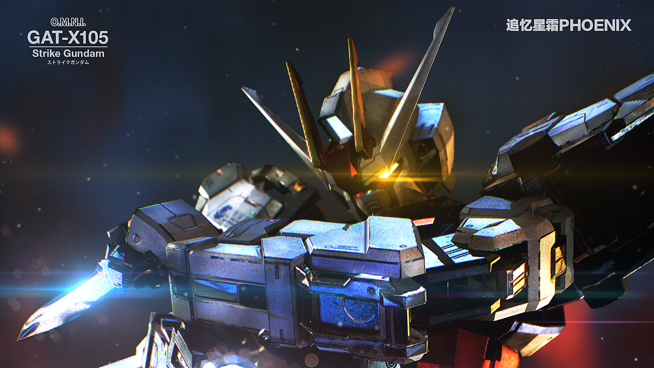 PBR流程完全重制强袭高达空装翔翼型