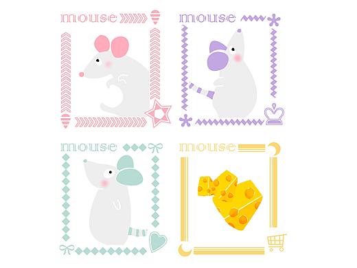 寶寶鼠（個(gè)人主頁-ZNDk2Njc0ODQ=） - 圖案 - 站酷設(shè)計(jì)師毛阿毛阿毛原創(chuàng)素材 - 站酷ZCOOL