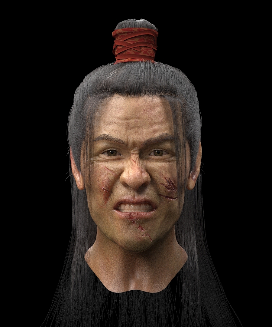 3ds max vray人头制作测试（图ZMjUxMTkwNjgw） - 人物/生物 - 站酷设计师kuaisheng168原创素材 - 站酷ZCOOL