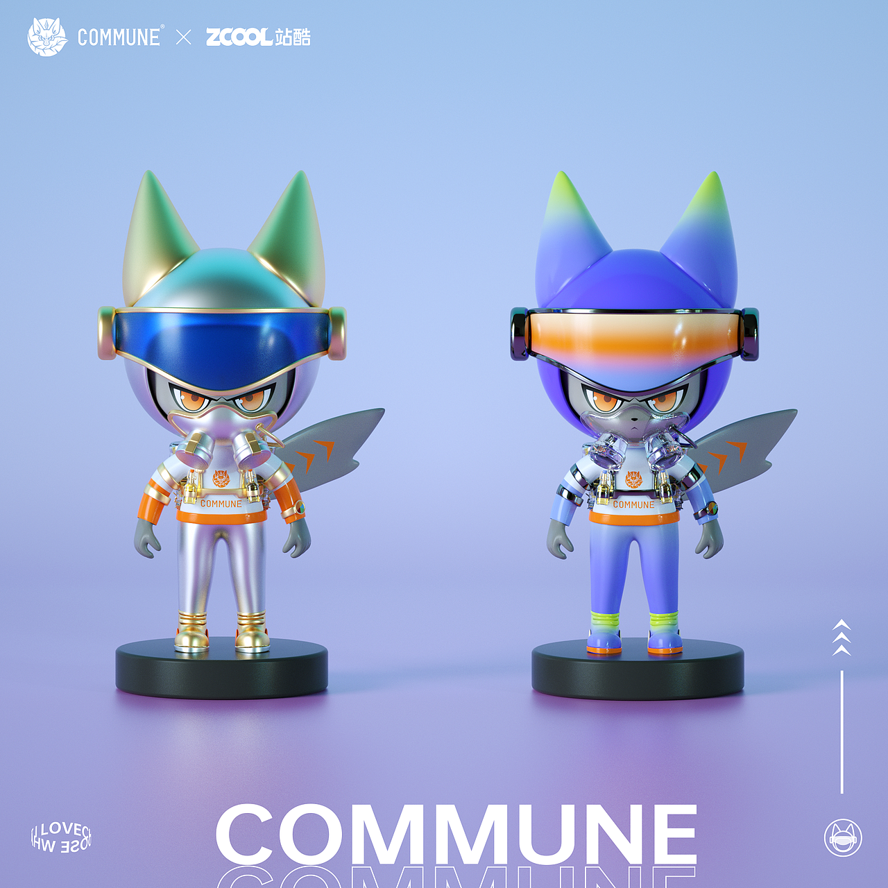 COMMUNE-酒神飞行师（图ZMjc1NDI4NTMy） - IP形象 - 站酷设计师賀偉HT原创素材 - 站酷ZCOOL