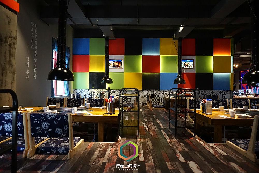 成都烤肉店装修设计