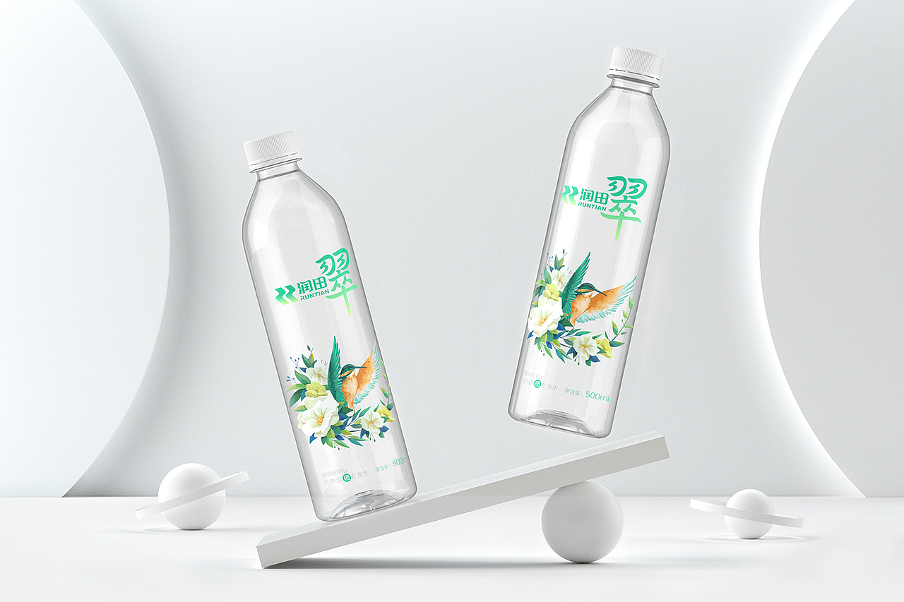 润田纯净水/矿泉水品牌包装升级（图ZMjIzMTc5NDI0） - 包装 - 站酷设计师胡晓波设计原创素材 - 站酷ZCOOL