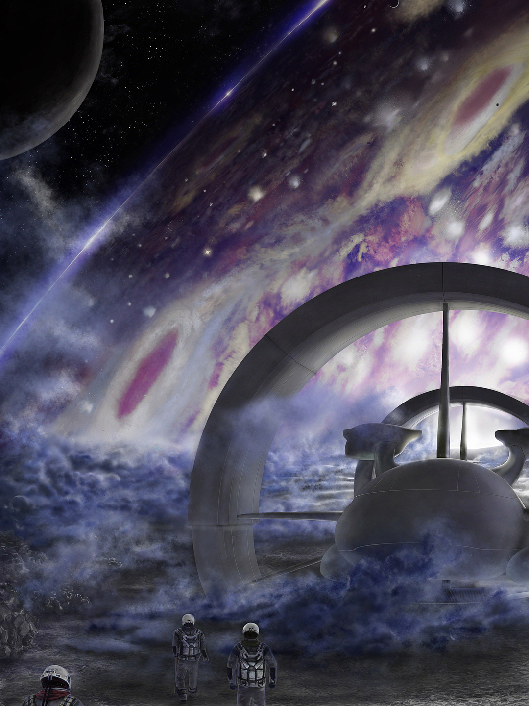 《三体》插画过程分享