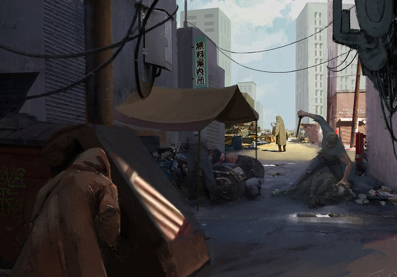 街区（图ZNDczMjI5ODA=） - 概念设定 - 站酷设计师请教我小土堆儿原创素材 - 站酷ZCOOL