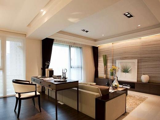 北轩装饰-沈阳富海澜湾半岛95平翻新设计