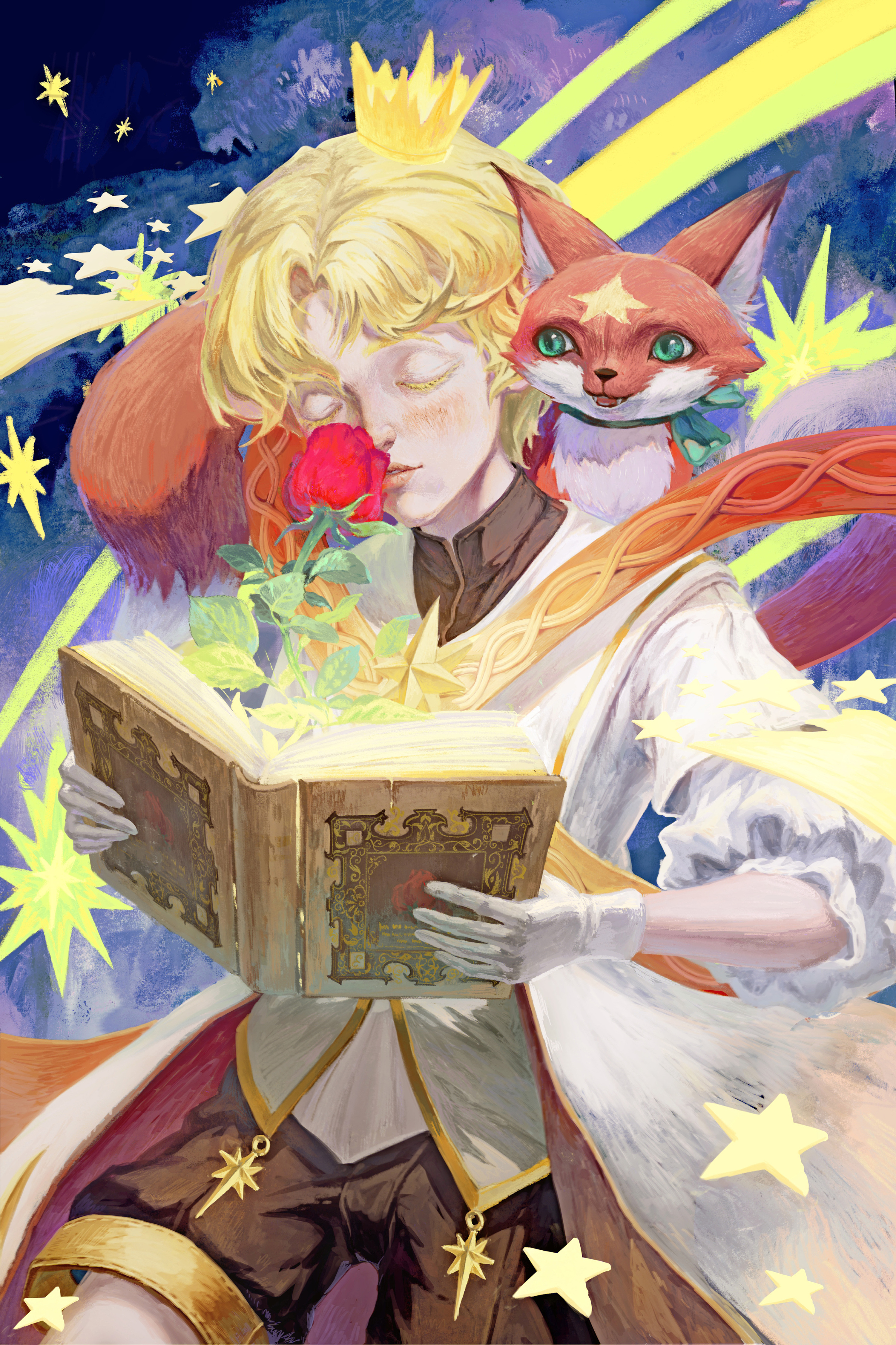 小王子|插画|游戏原画|阿阿秋 - 原创作品 - 站酷 (zcool)