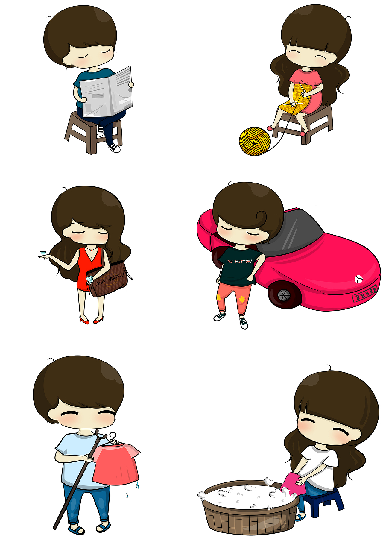 都有谁要情侣头像来着?大放送啦!快快领走吧!