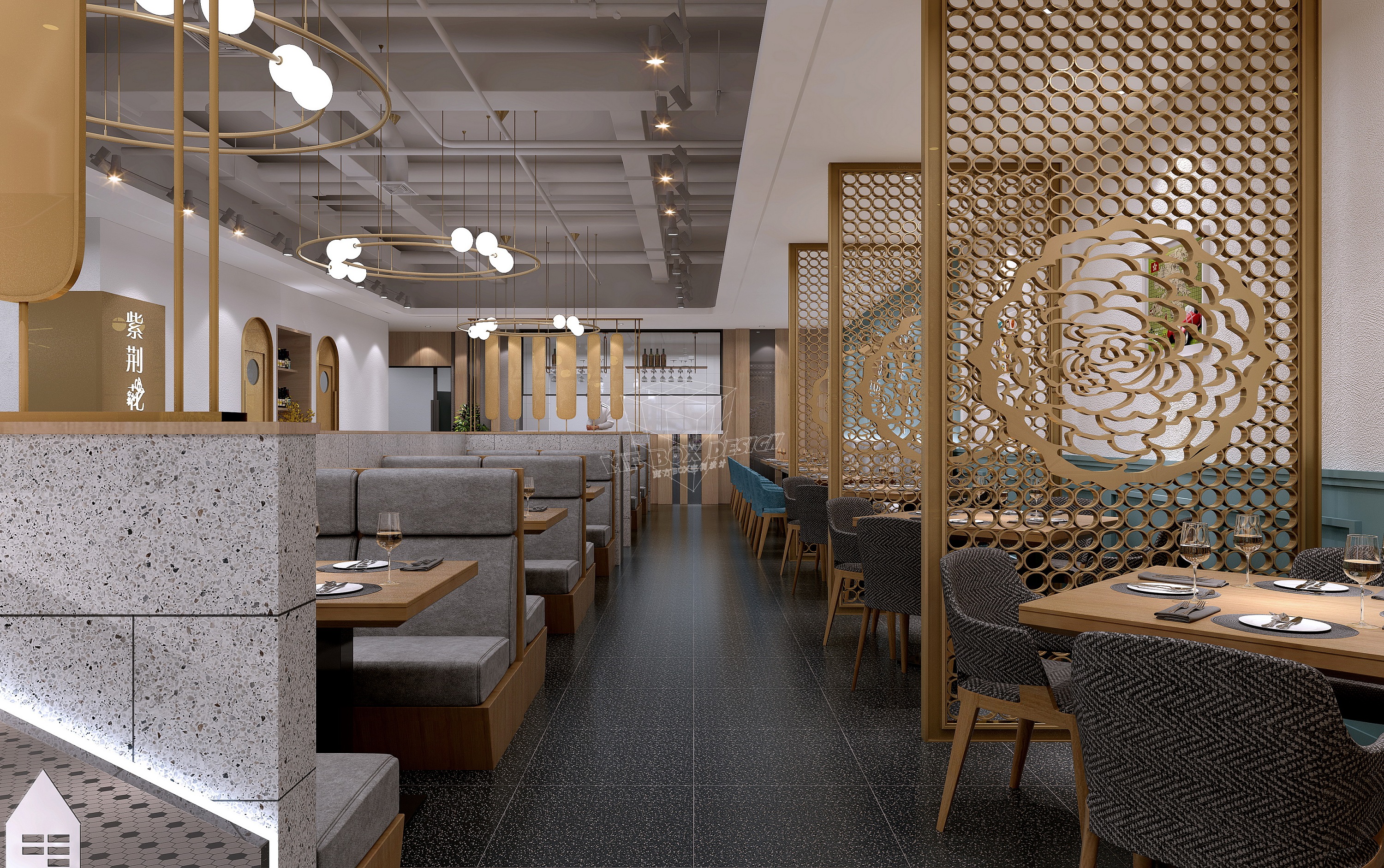 北京茶餐厅方案|空间|家装设计|魔方box - 原创作品 - 站酷 (zcool)