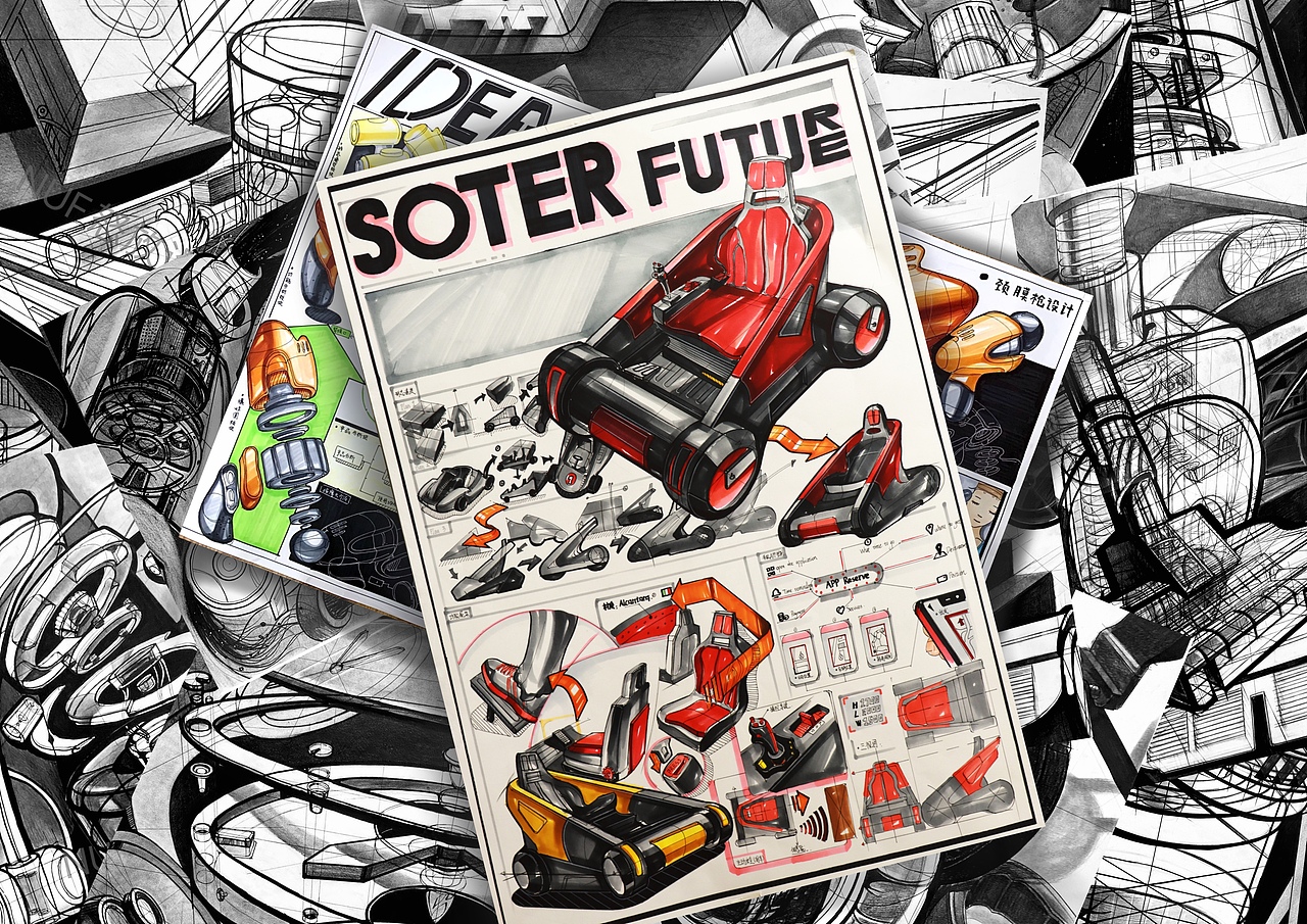 2021届学员优秀作品(川美/重师/工商产品设计考研)