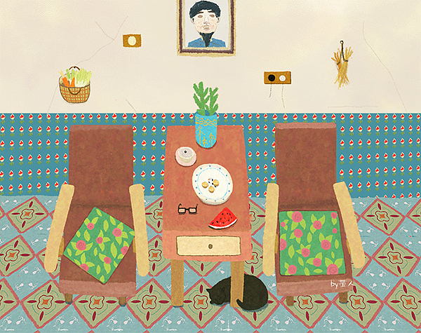 奶奶家（图ZMTUwNDIyNDA=） - 艺术插画 - 站酷设计师茧人原创素材 - 站酷ZCOOL