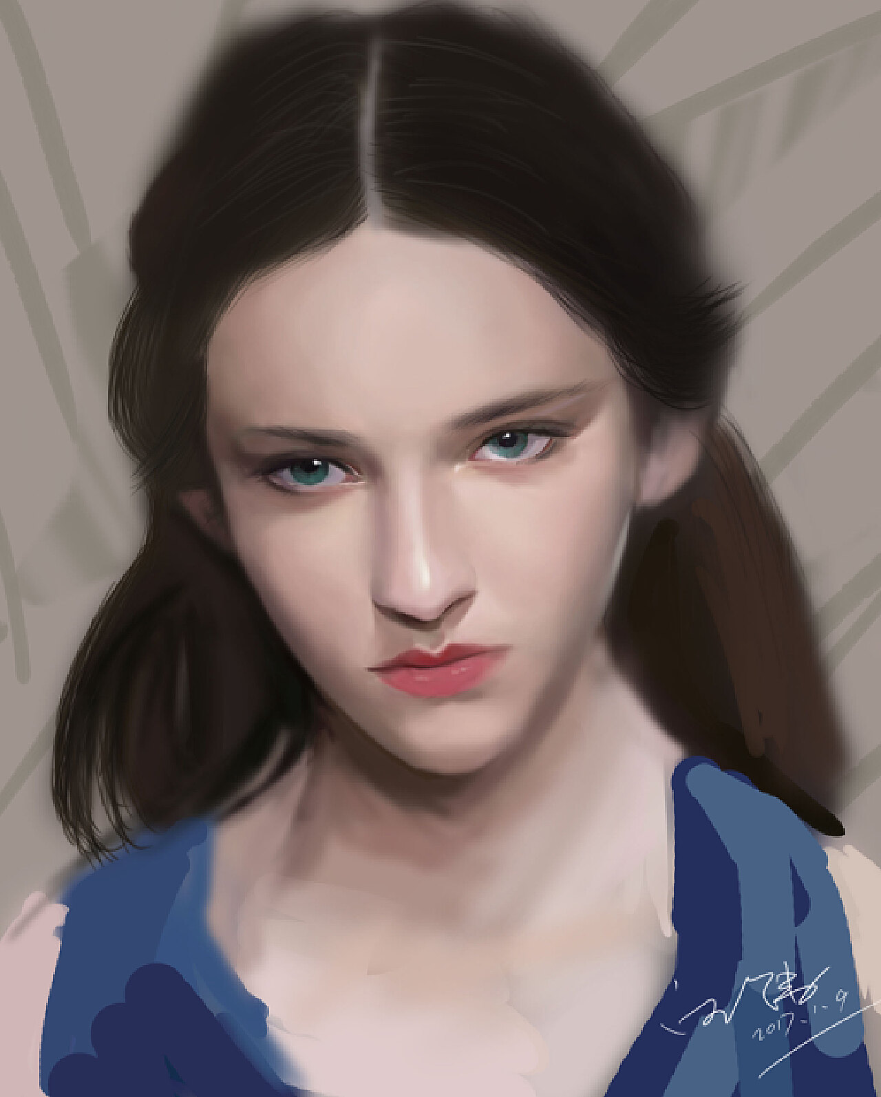 数位板 手绘板 人物写实|插画|创作习作|ronanweiss11_原创作品-站酷