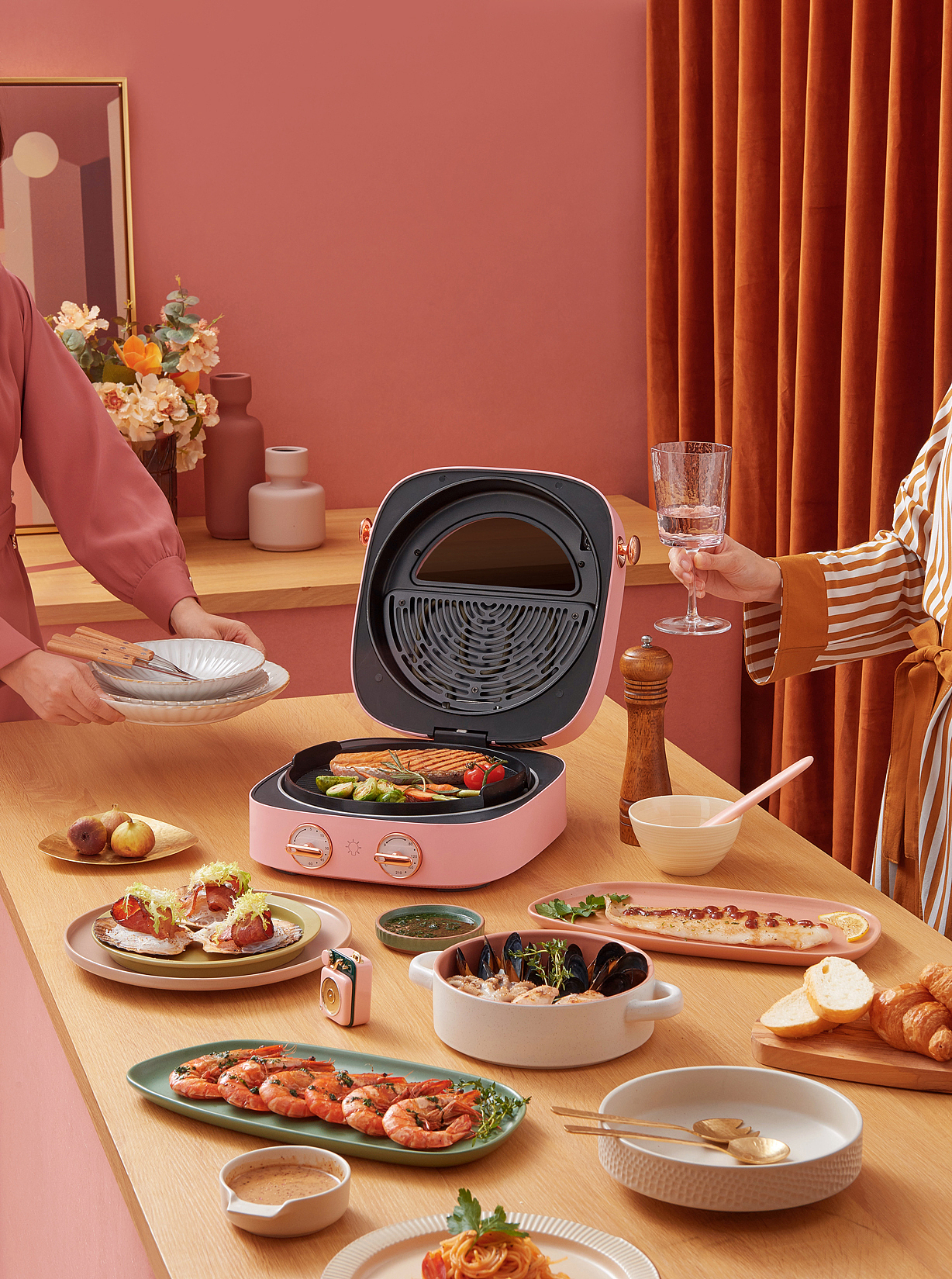 大宇电饼铛-详情（图ZMjA4NzgzMzA4） - 电商 - 站酷设计师大头肥忠原创素材 - 站酷ZCOOL