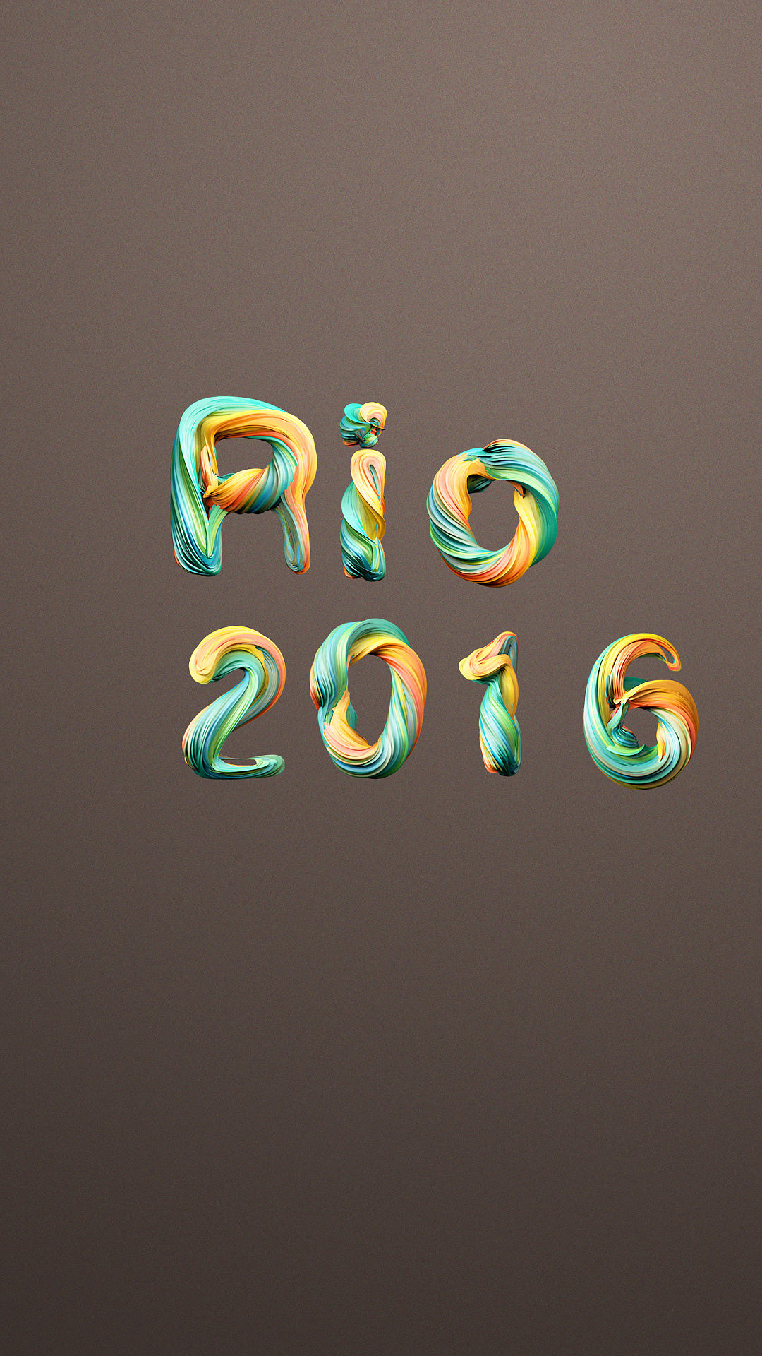 【C4D每日一学015】趣味彩色笔刷文字