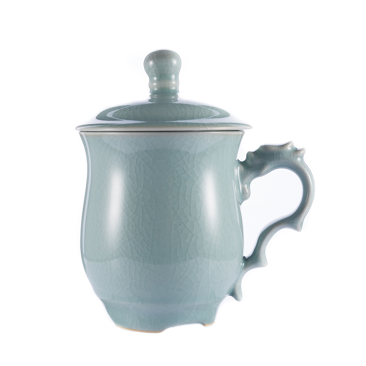 汝瓷茶杯拍摄 水杯茶具拍摄