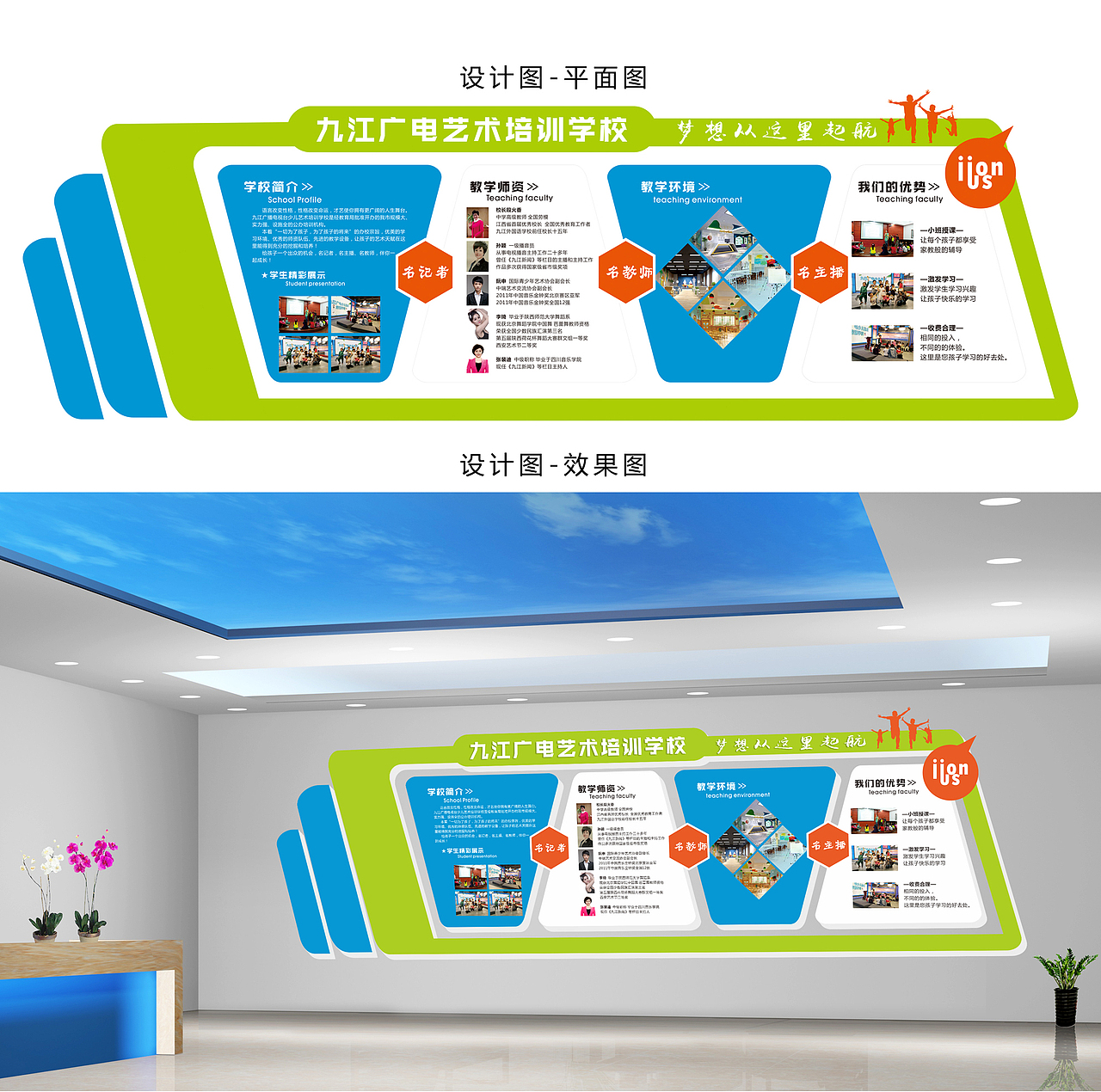 某艺术学院背景墙（图ZMTIxMDA0NDEy） - 品牌 - 站酷设计师风的离去原创素材 - 站酷ZCOOL