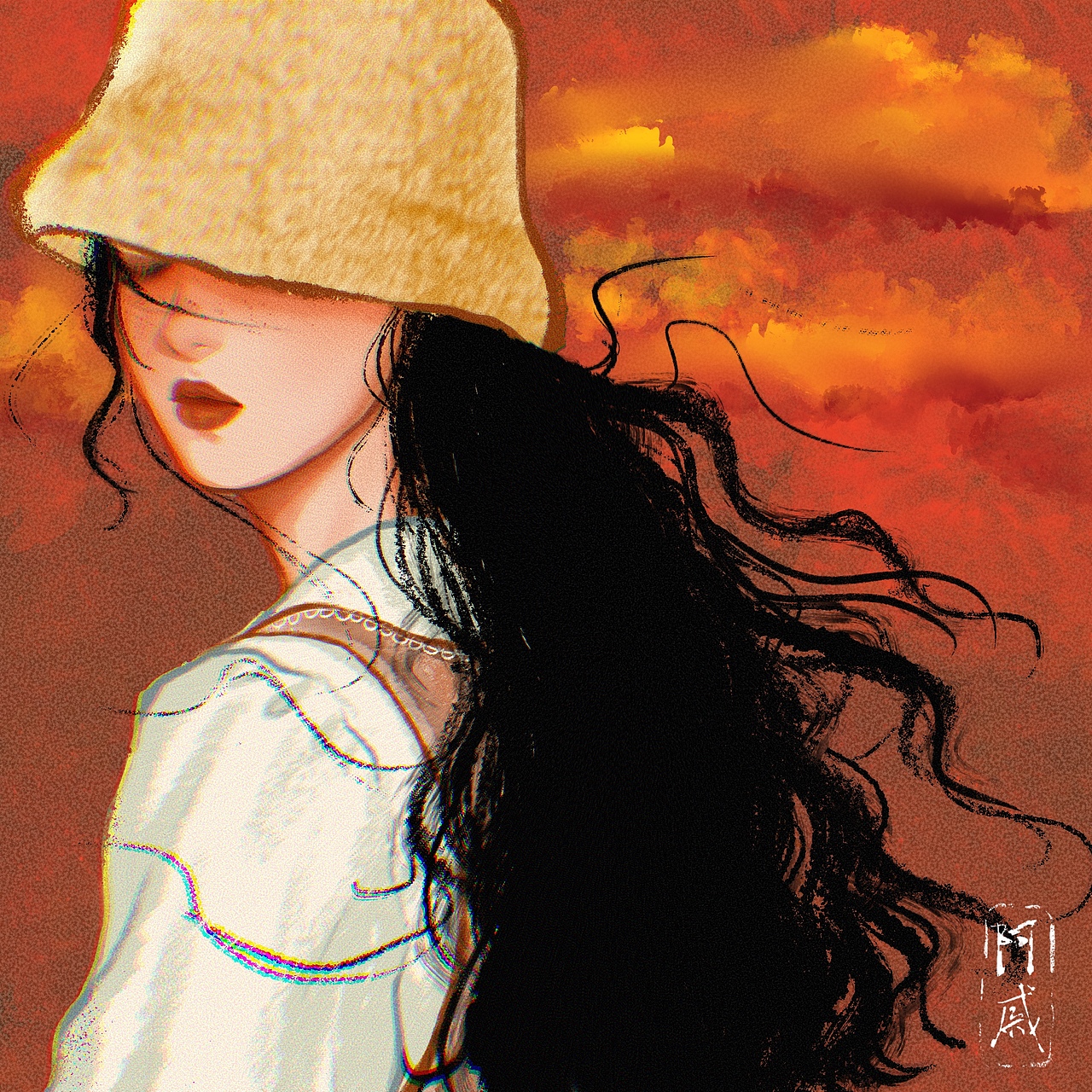 人物头像水彩（图ZMjgwOTMxMDU2） - 绘画 - 站酷设计师阿戚手绘原创素材 - 站酷ZCOOL