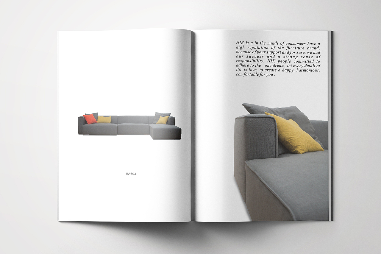 【书刊类】某家具品牌形象及产品宣传手册
