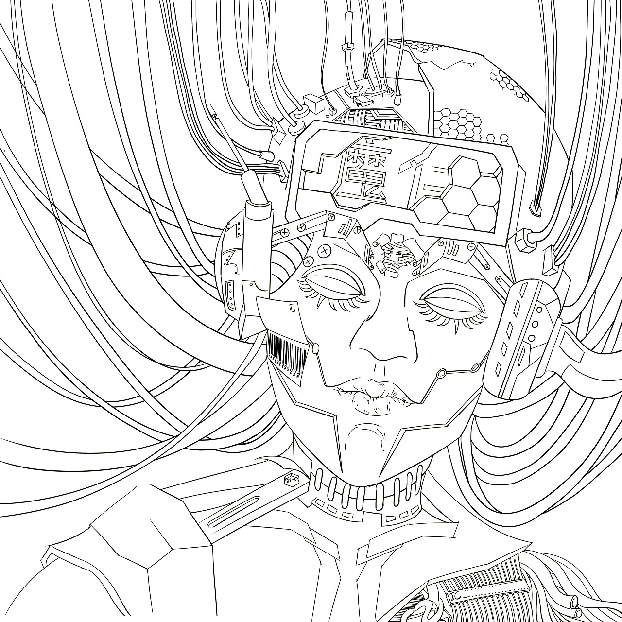 练习4朋克|插画|创作习作|符仁nb - 原创作品 - 站酷 (zcool)