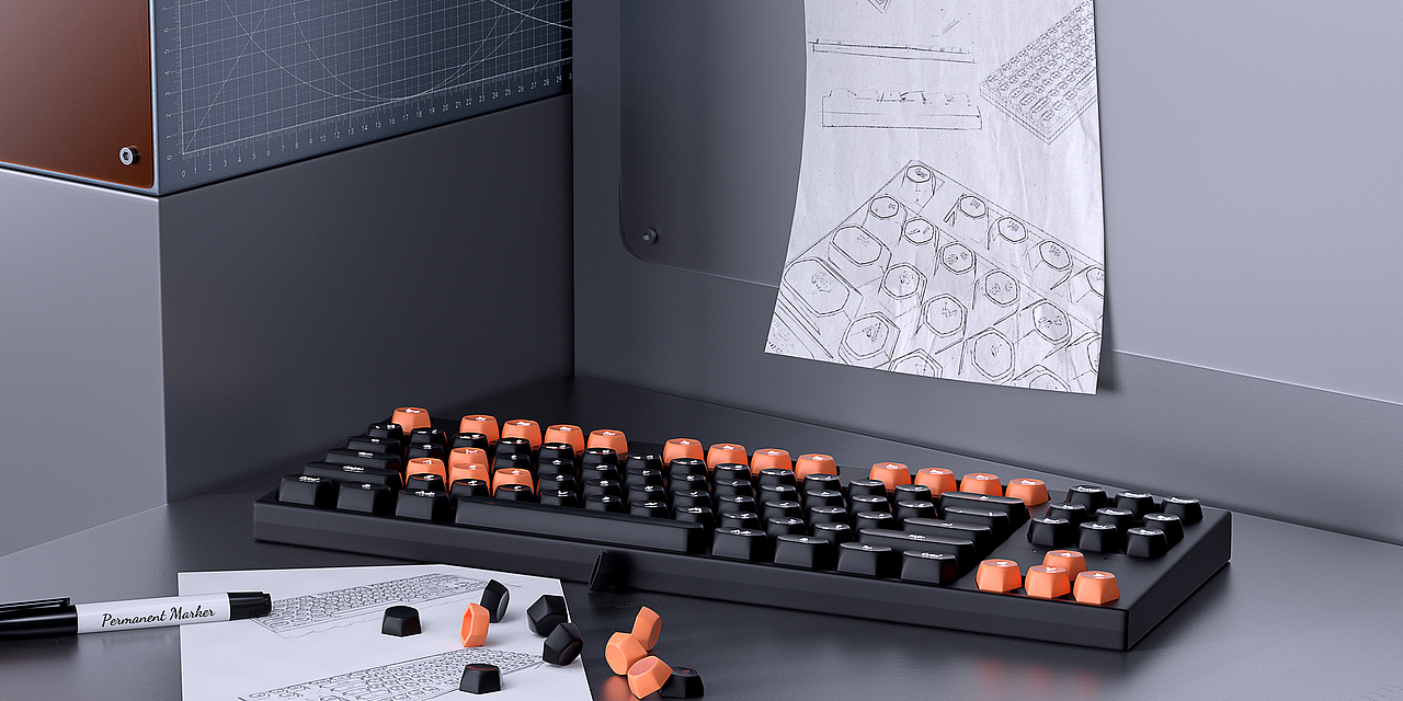 #即时造生活#“即即时时”设计师键鼠DIY套装（图ZMzEwMjE5NTE2） - 宣传物料 - 站酷设计师请叫我阿星原创素材 - 站酷ZCOOL