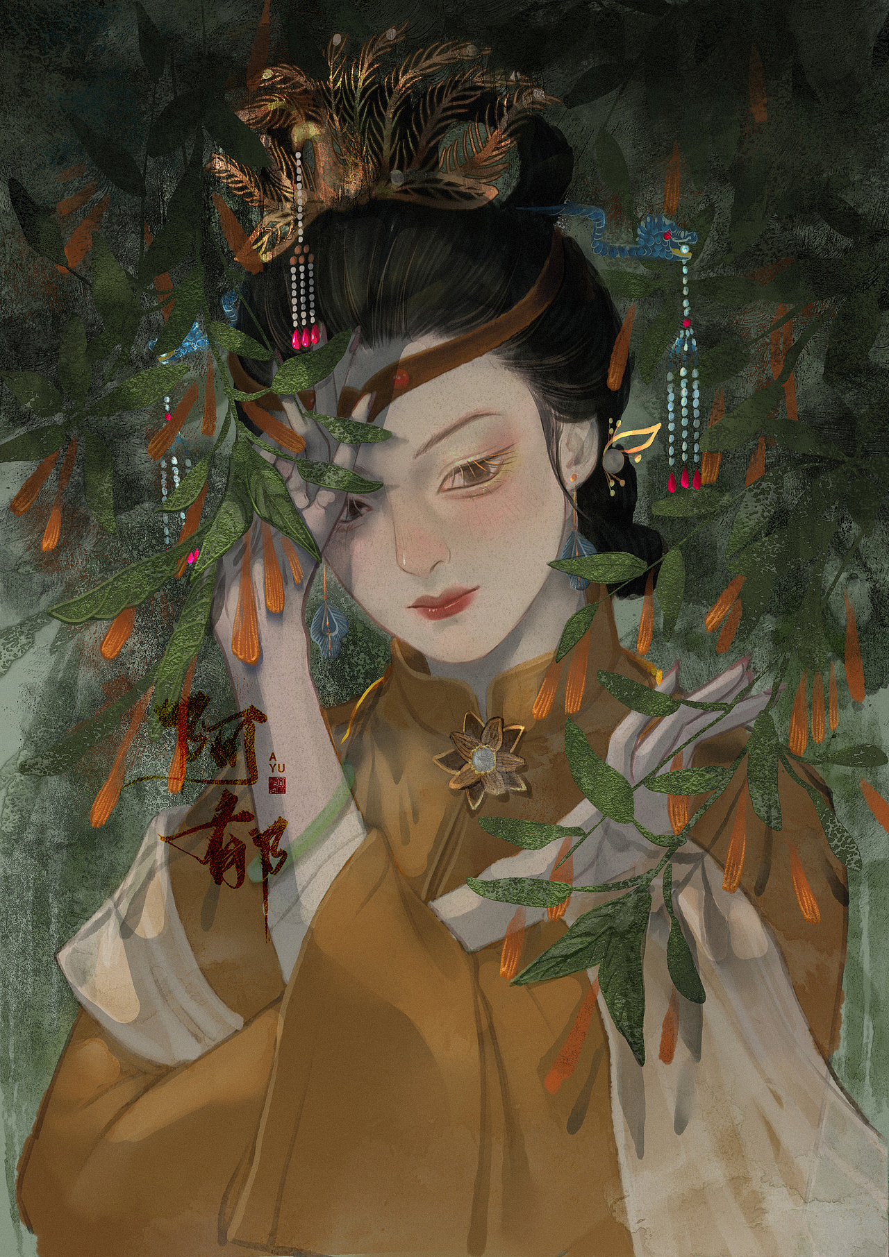 《红楼梦》系列摸鱼（图ZMjc3NTIwMzg0） - 创作习作 - 站酷设计师Sufya原创素材 - 站酷ZCOOL