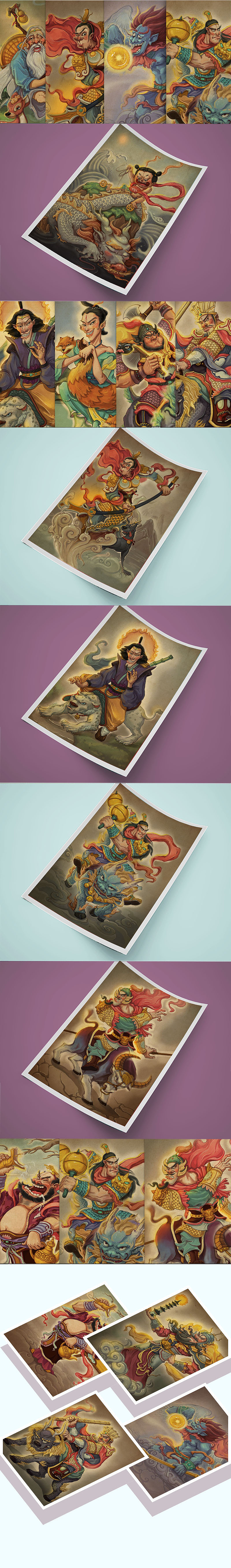 毕业设计——《封神榜》（图ZMjUxNTc1NjQ=） - 游戏原画 - 站酷设计师小肥0627原创素材 - 站酷ZCOOL